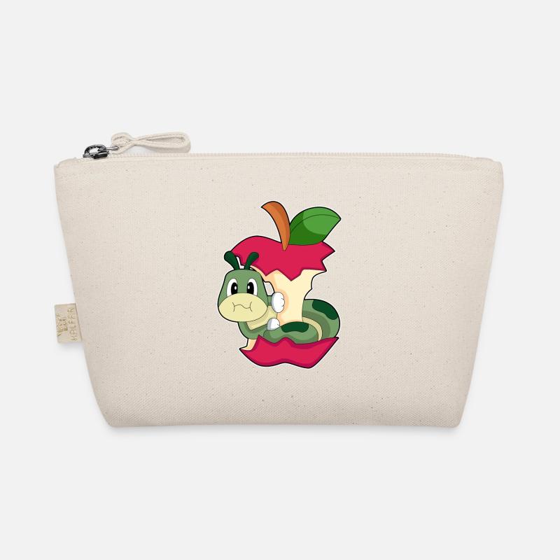 Chenille mangeant de la pomme Trousse biologique