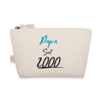Papa seit 2000 - Bio-Täschchen - Natur - Vorne