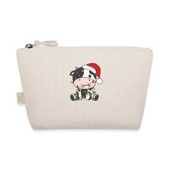 Vache Noël Animaux d’hiver Vache - Trousse biologique - nature - Devant