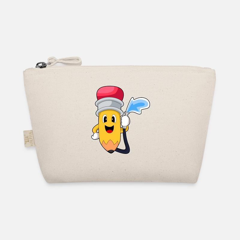 Pencil Firefighter Fire Hose Organic Pouch