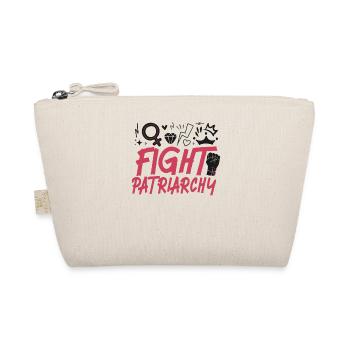 Feminist Fight Patriarchy - Bio-Täschchen - Natur - Vorne