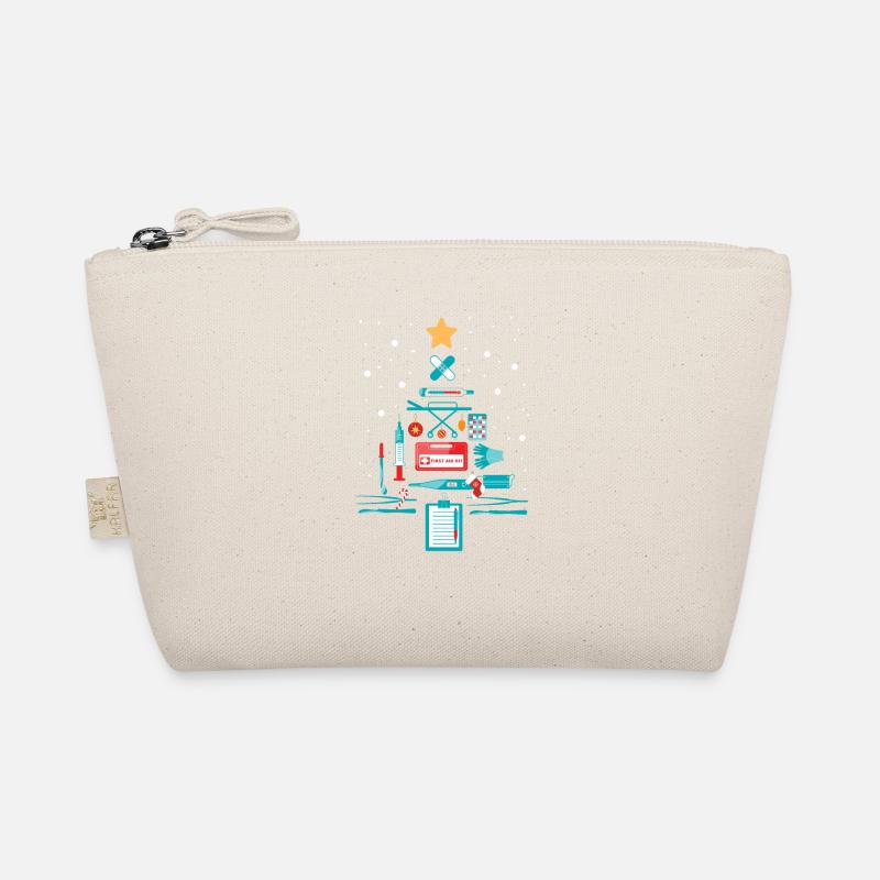 Nurse Christmas Tree RN Registered Organic Pouch