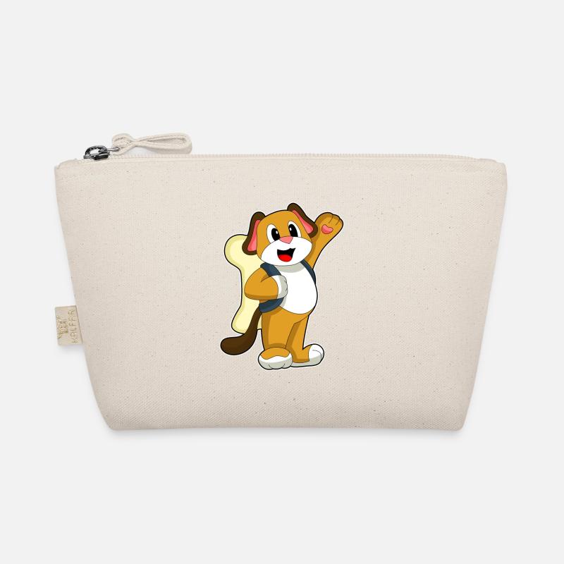 École de sac à dos Étudiant Chien Trousse biologique