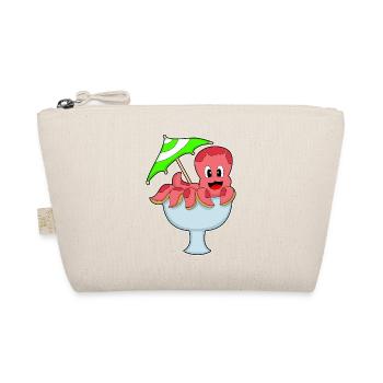 Parapluie pour fête d’anniversaire pieuvre - Trousse biologique - nature - Devant