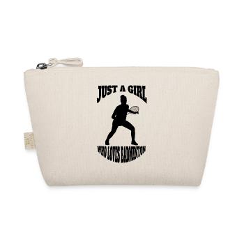 Badminton badminton fan badminton badminton team - Organic Pouch - nature - Front