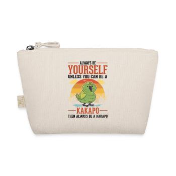 Always be yourself Kakapo - Organic Pouch - nature - Front