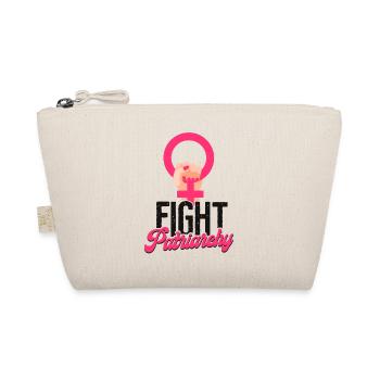 Feminist Fight Patriarchy - Bio-Täschchen - Natur - Vorne