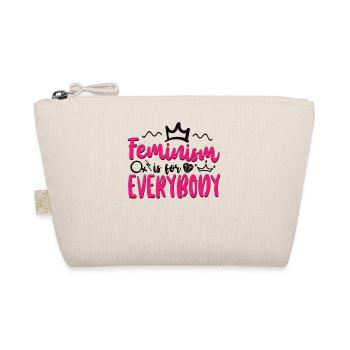 Feminist Feminism Is For Everybody - Organic Pouch - nature - Front