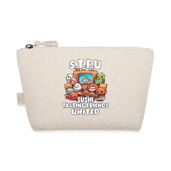 Kawaii anime sushi design for Japan lovers - Organic Pouch - nature - Front