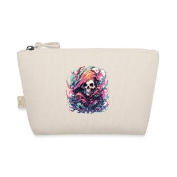 Totenkopf - Bio-Täschchen - Natur - Vorne