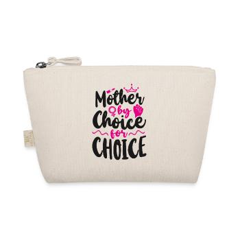 Feminist Mother By Choice For - Organic Pouch - nature - Front