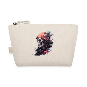 Totenkopf - Bio-Täschchen - Natur - Vorne