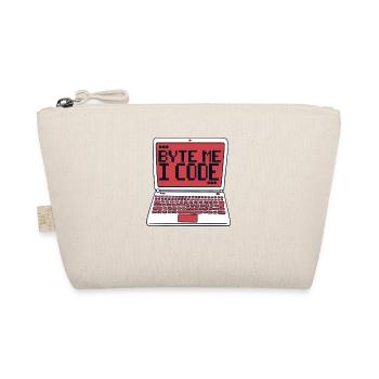 Byte Me I Code Developer Software Developer - Organic Pouch - nature - Front