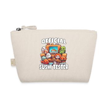 Sushi Otaku T-Shirt: Perfect for Japan fans. - Organic Pouch - nature - Front