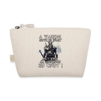 Wikinger Krieger Shirt Wahallas Krieger - Bio-Täschchen - Natur - Vorne