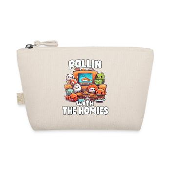 Delicious sushi variety in anime t shirt - Organic Pouch - nature - Front