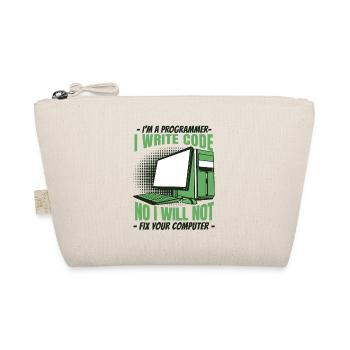 Non, je ne réparerai pas votre développeur informatique - Trousse biologique - nature - Devant