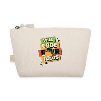 Will Code For Tacos Developer Coder Programmer - Trousse biologique - nature - Devant