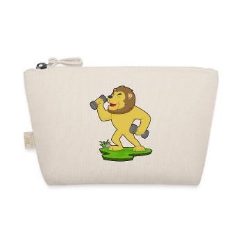 Lion Bodybuilder Dumbbells Bodybuilding - Trousse biologique - nature - Devant