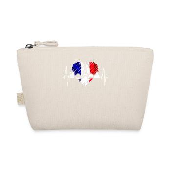 Paris Skyline Heartbeat Tour Eiffel France - Trousse biologique - nature - Devant