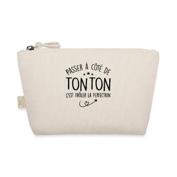 Tonton Humour, Cadeau Humour Humoristique Tonton - Trousse biologique - nature - Devant