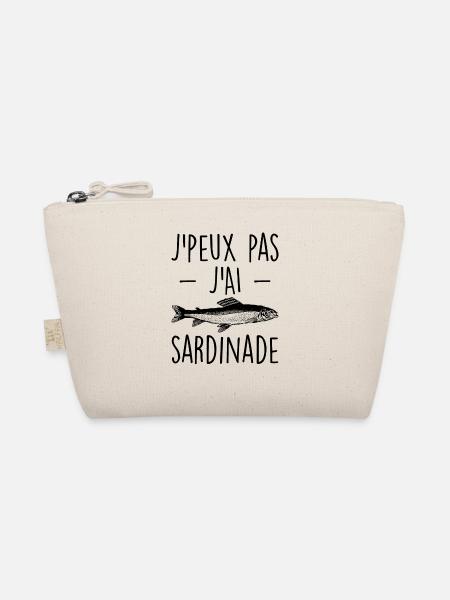 Je peux pas j'ai sardinade sardine poisson - Trousse biologique - nature