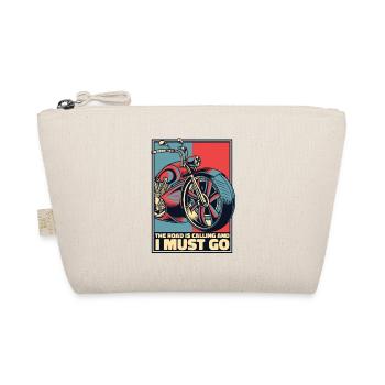 Road Is Calling And I Must Go Trikebike - Organic Pouch - nature - Front