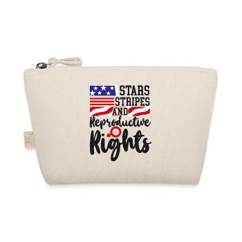 Feminist Stars Stripes & - Bio-Täschchen - Natur - Vorne