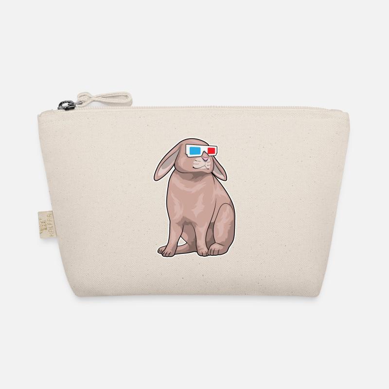 Hase Brille Bio-Täschchen