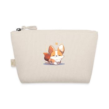 Corgi Dog - Organic Pouch - nature - Front