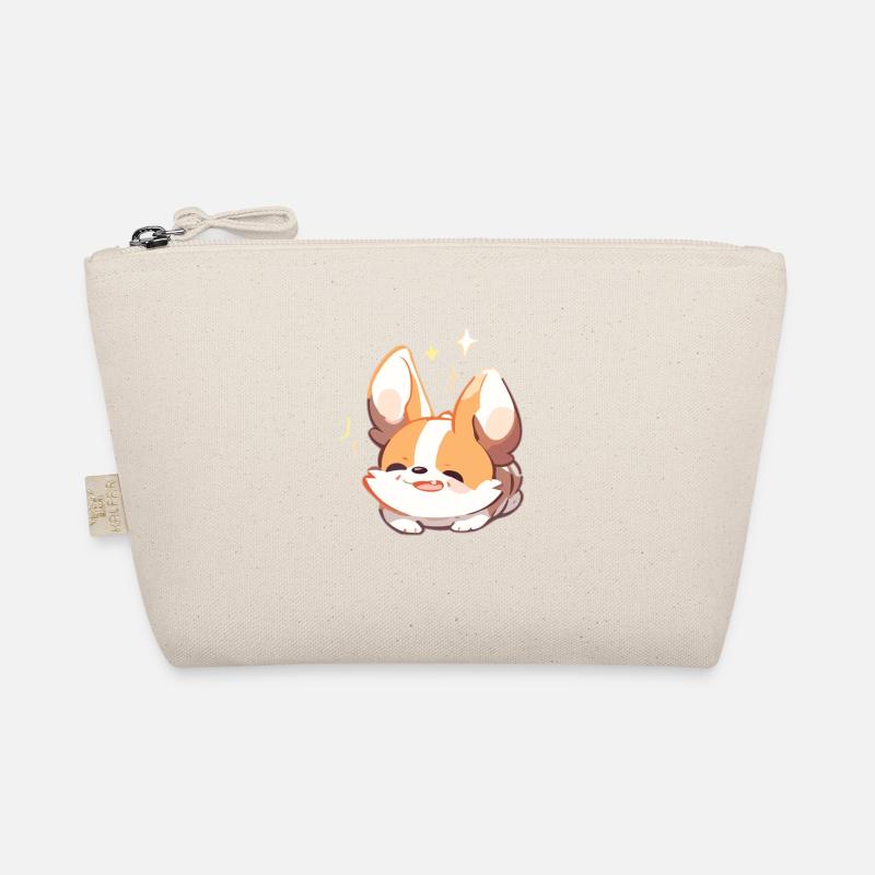 Corgi Hund Bio-Täschchen