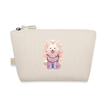 Corgi Corgi Dog Christmas Dog Fairy Lights - Organic Pouch - nature - Front