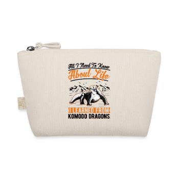 Komodo dragon Komodo dragon monitor lizard - Organic Pouch - nature - Front