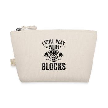 Car Mechanic - I Still Play With Blocks - Bio-Täschchen - Natur - Vorne