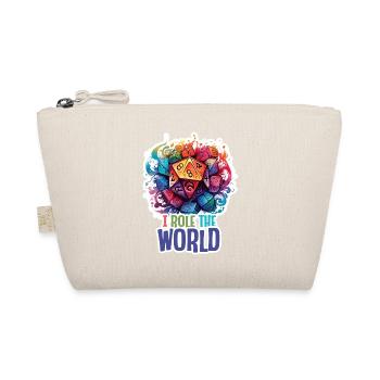I Role the World – Fantasy RPG Gamer Design - Organic Pouch - nature - Front