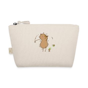 Kiwi plays golf, kiwi bird and fruit - Organic Pouch - nature - Front