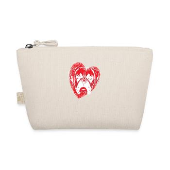 Dog Boxer Dog Owner Gift Idea - Organic Pouch - nature - Front