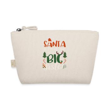 Le Père Noël me transporte au grand - Trousse biologique - nature - Devant