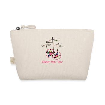 Cambodia Khmer New Year Choul Chnam I Gift - Organic Pouch - nature - Front