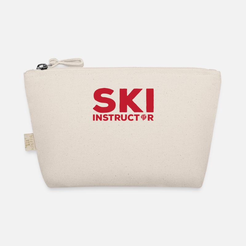 Skilehrer - Bio-Täschchen - Natur