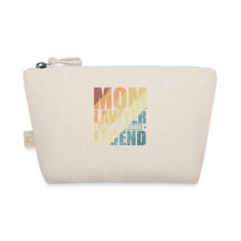 Mom Lawyer Justice Warrior Legend Jurist - Bio-Täschchen - Natur - Vorne