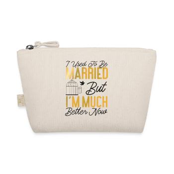 Happy Divorce Party I Used To Be - Organic Pouch - nature - Front