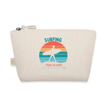 Surfing- Sport of Kings - Bio-Täschchen - Natur - Vorne