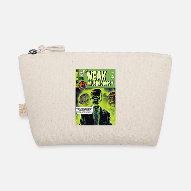 Retro Horror Comic - The Weak Mushrooms Organic Pouch