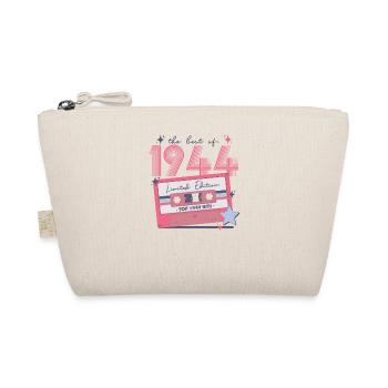 1944 Birthday born in 1944 Retro Vintage - Organic Pouch - nature - Front