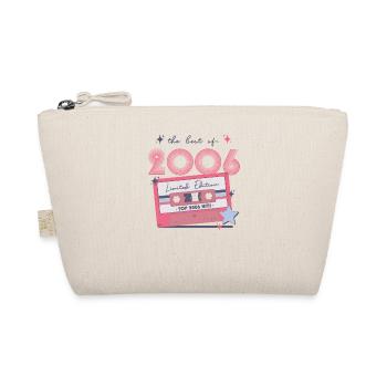 2006 Jahrgang Geburtstag Retro Vintage Geschenk - Bio-Täschchen - Natur - Vorne