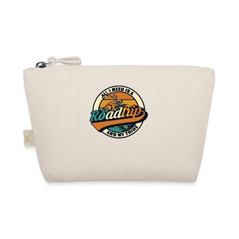 All I Need Is A Roadtrip And My Trike Trikebike - Organic Pouch - nature - Front