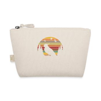 Budgie Retro Welli Vintage - Organic Pouch - nature - Front