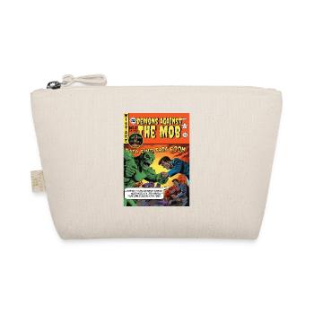 Retro Horror Comic - Demons against The Mob - Organic Pouch - nature - Front