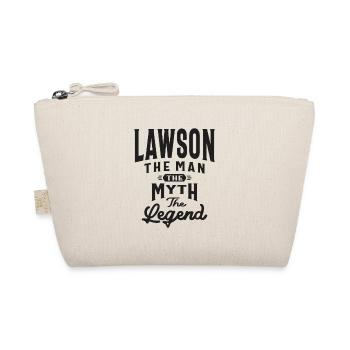 Lawson The Man Myth Legend Lawson Name - Organic Pouch - nature - Front